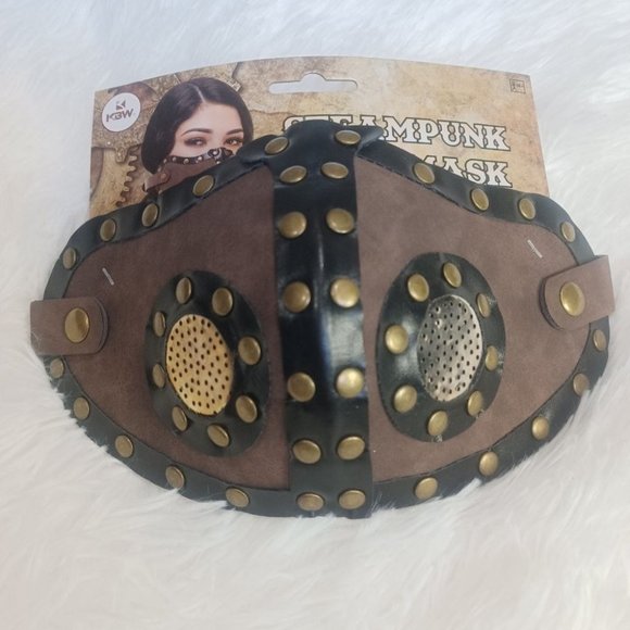 *NWT* KBW Adult Novelty Steampunk Face Mask - Picture 3 of 4